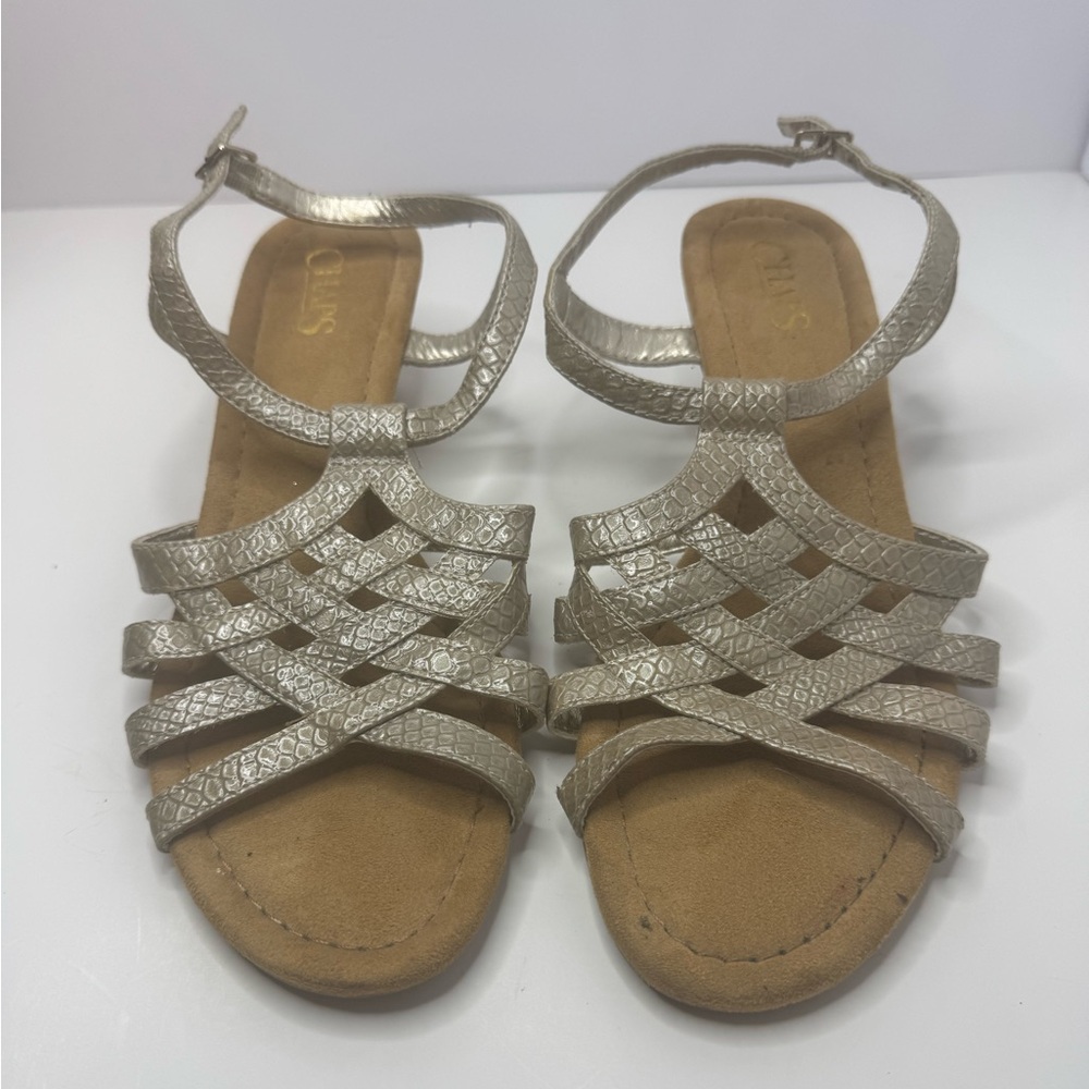 Chaps 'Katelyn' Sandals Size 7.5B